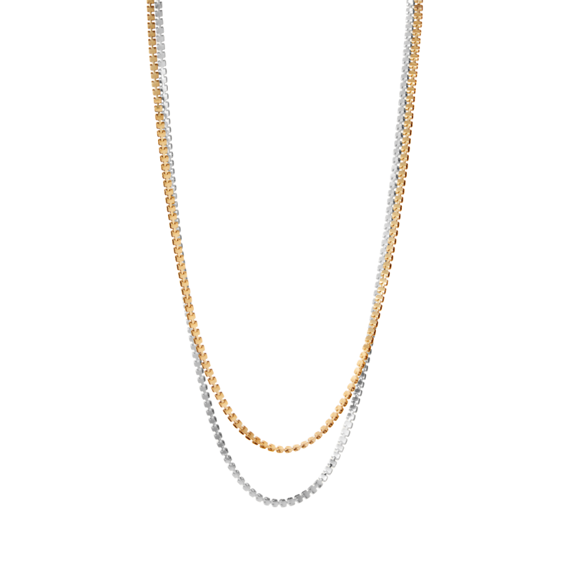Jenny Bird Amalfi Two-Tone Double Chain