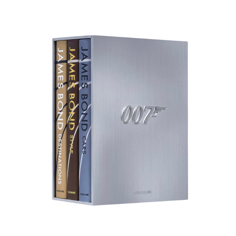 Assouline James Bond Trilogy Set With Slipcase