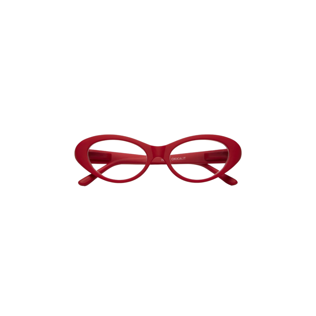 Lina Red Glasses