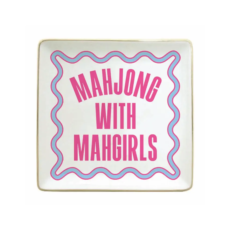 Mahjong With Mahgirls Trinket Dish