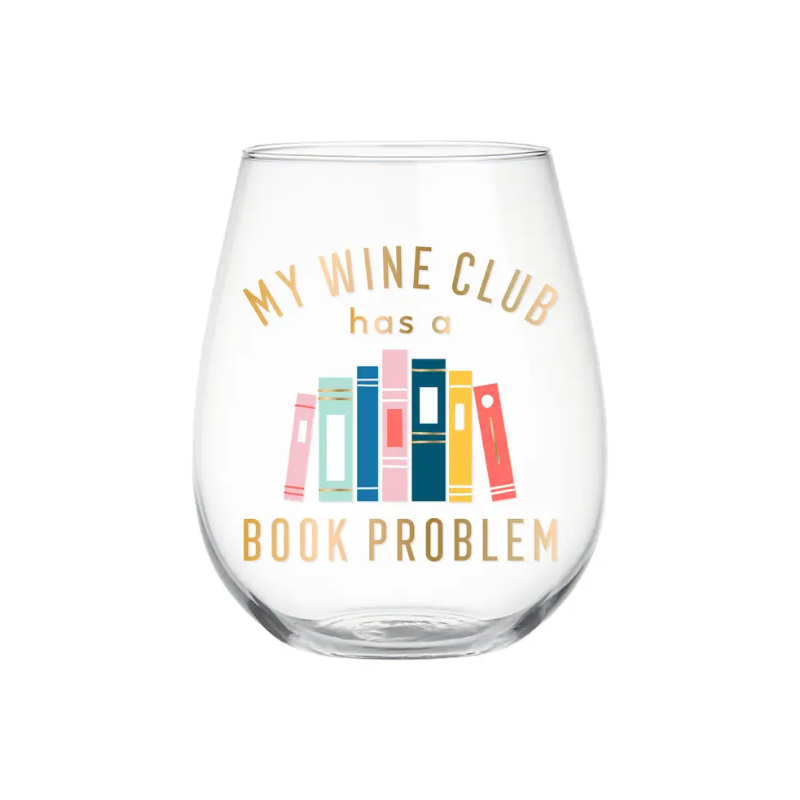 Book Problem Stemless Wine Glass
