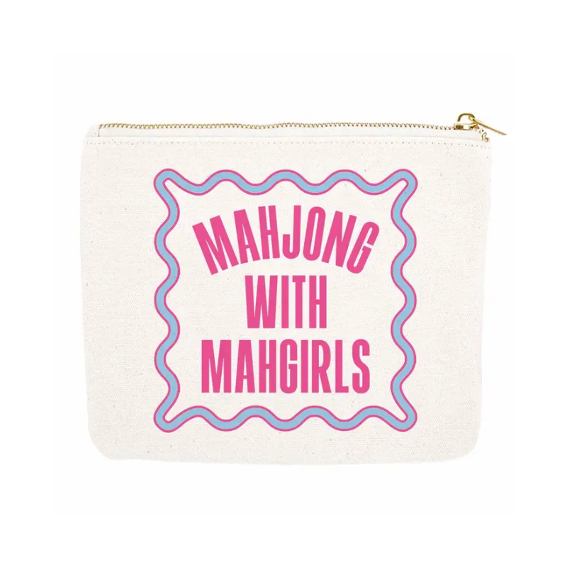 Mahjong With Mahgirls Card Pouch