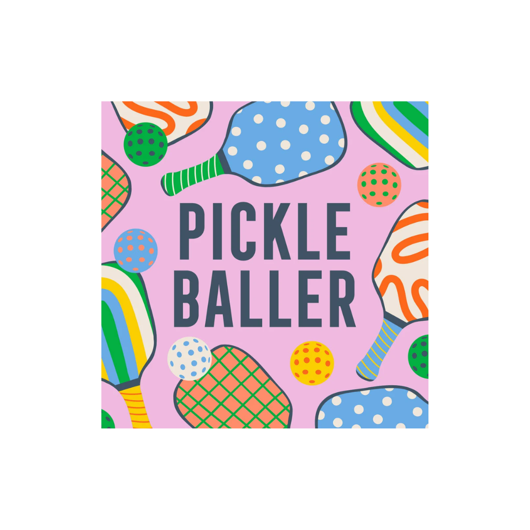 Pickleballer Cocktail Napkins