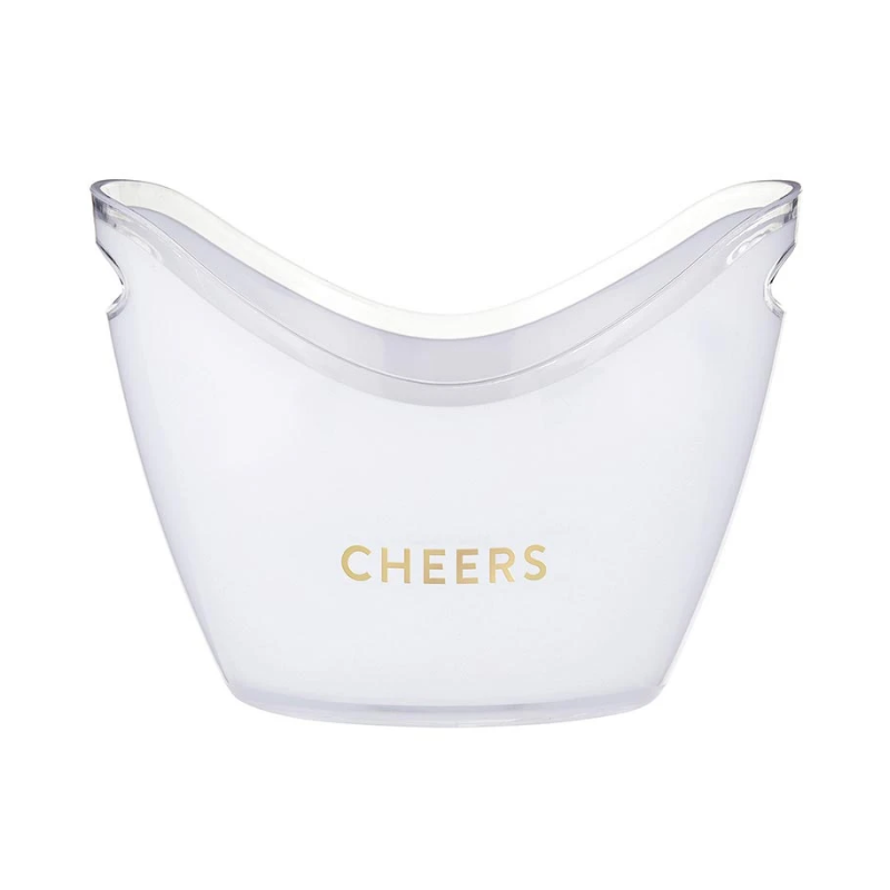 Cheers Acrylic Ice Bucket