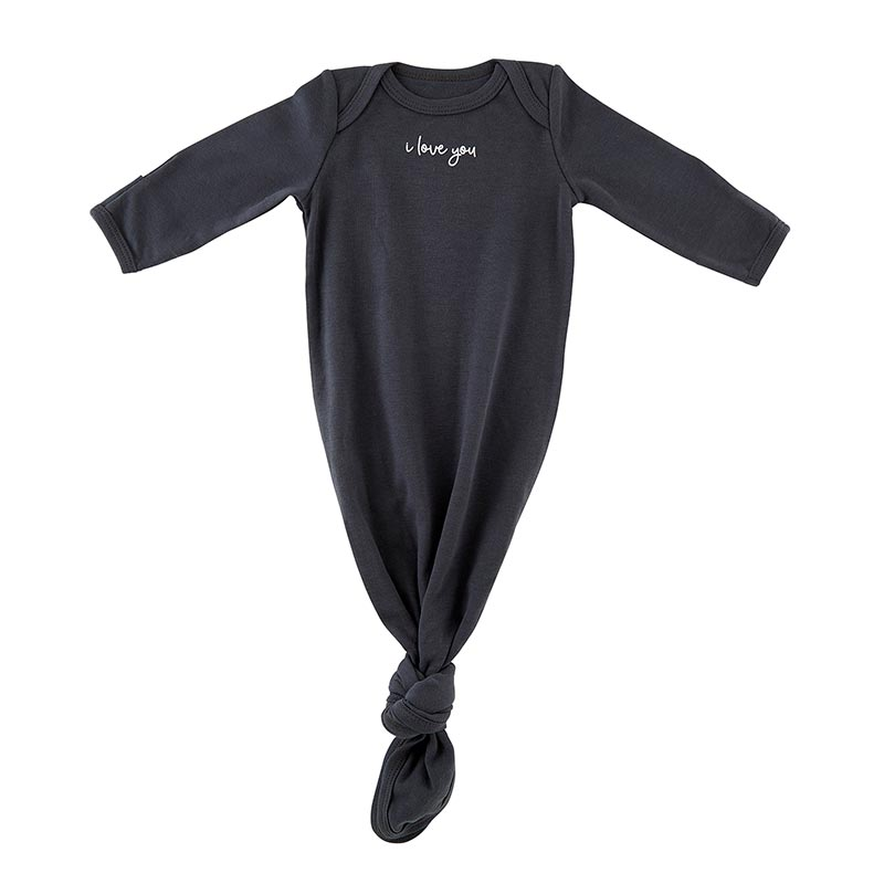 I Love You Knotted Baby Gown