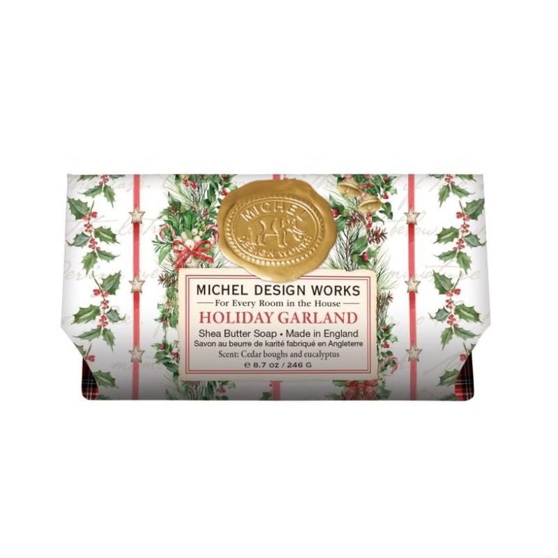 Holiday Garland Soap Bar