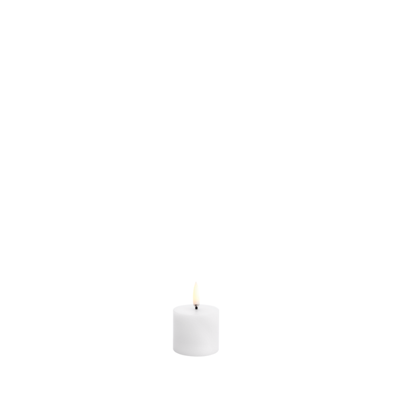 Mini LED Pillar Candle 5x4.5cm