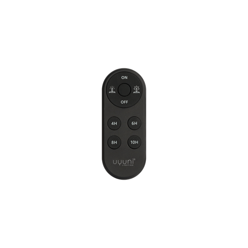 Black Oval LED Candle Remote Control