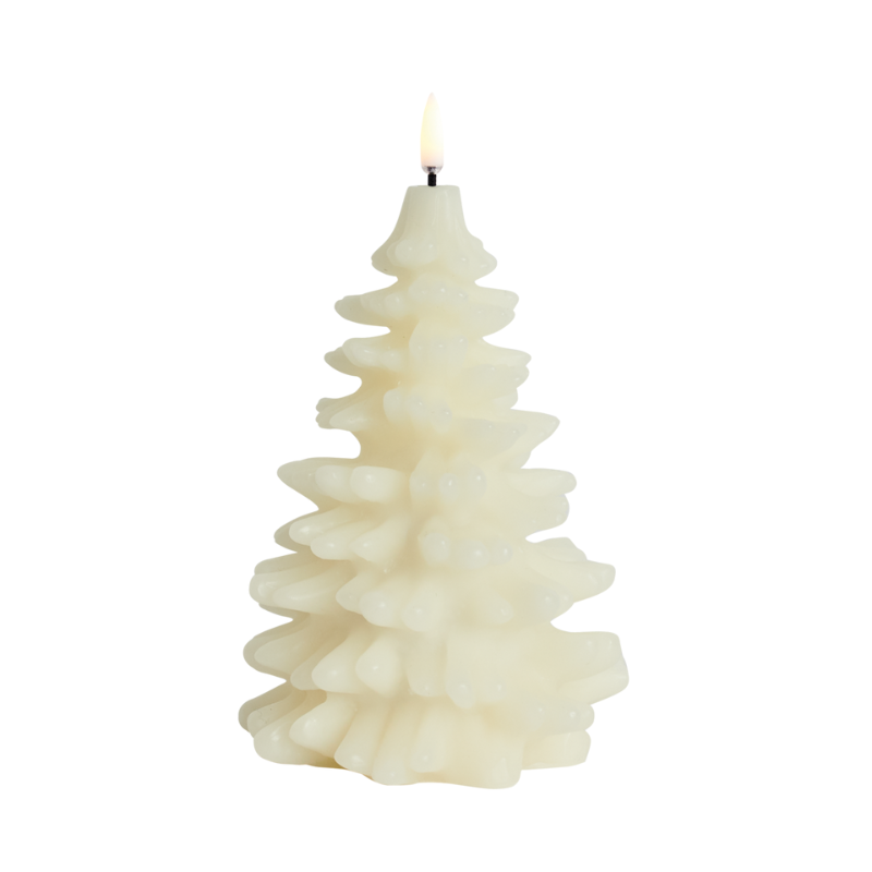 Large Ivory LED Christmas Tree Candle