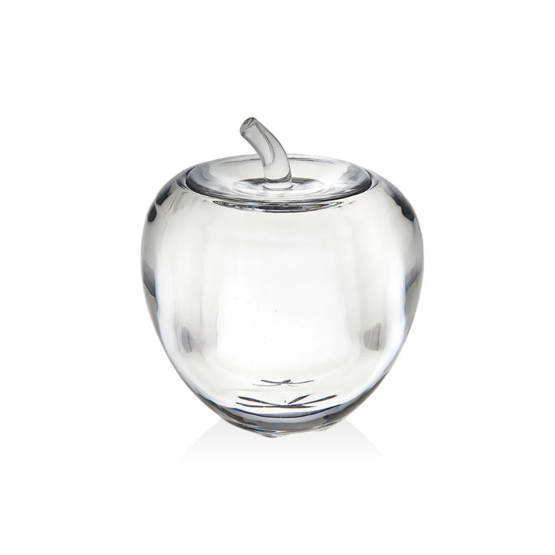 Crystal Apple Jar