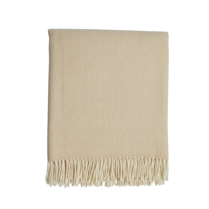 Keem Bay Cashmere &amp; Lambswool Throw