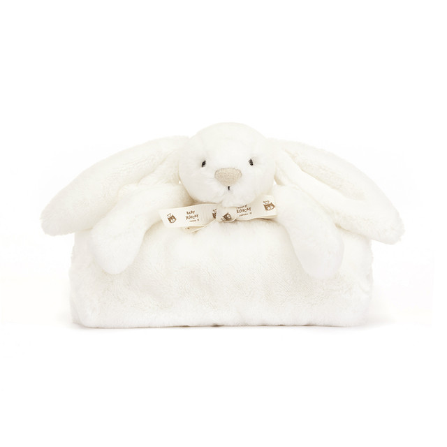 Jellycat Luna Luxe Bunny Blankie - Boutique Marie Dumas