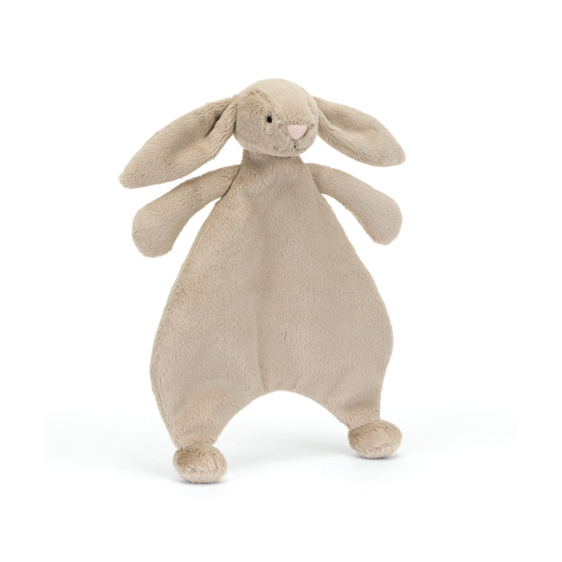 Jellycat Beige Bashful Bunny Comforter