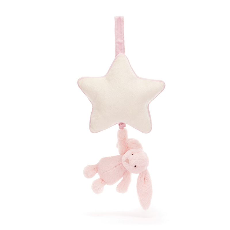Jellycat Pink Musical Bashful Bunny