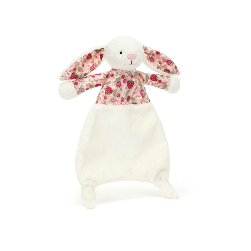 Jellycat Blossom Cream Bunny Berry Comforter
