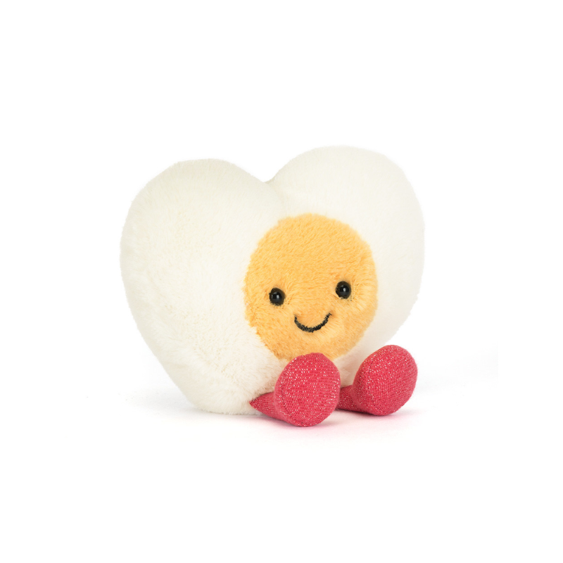 Jellycat Amuseables Heart Boiled Egg