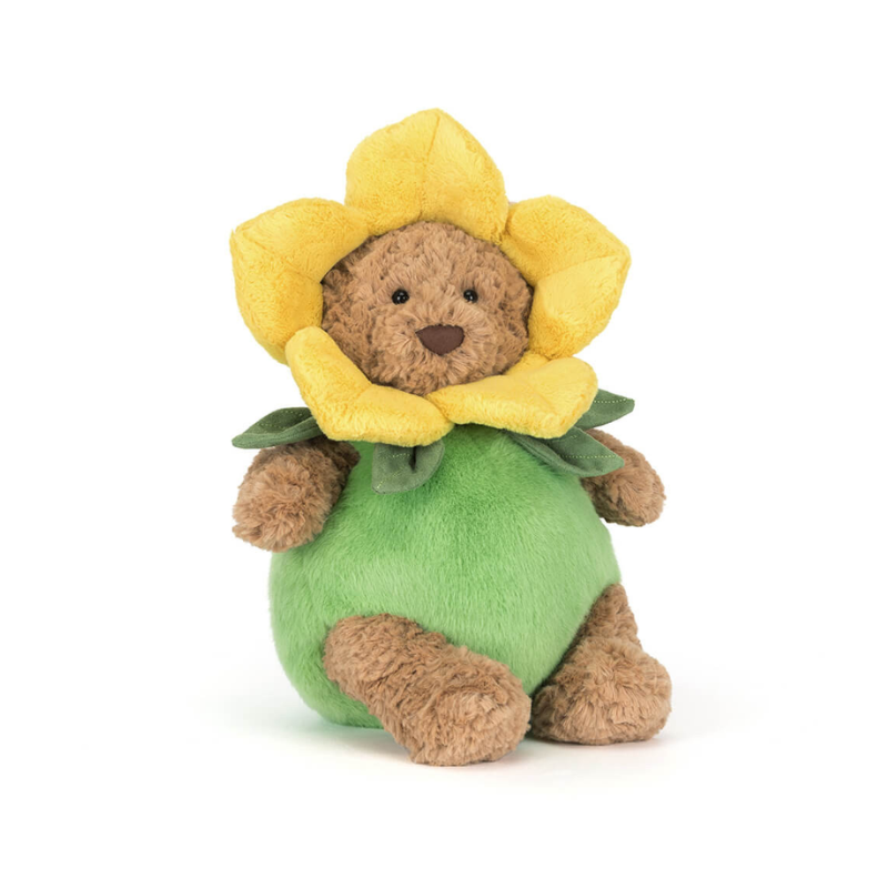 Jellycat Bartholomew Bear Daffodil Outfit