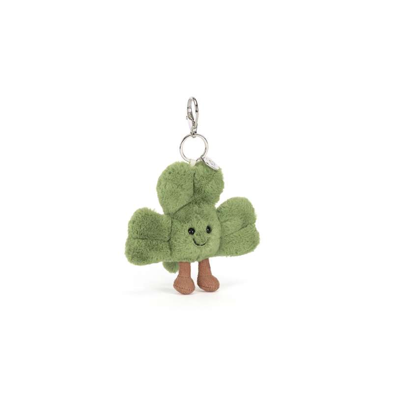 Jellycat Amuseables Siofra Shamrock Bag Charm - Boutique Marie Dumas