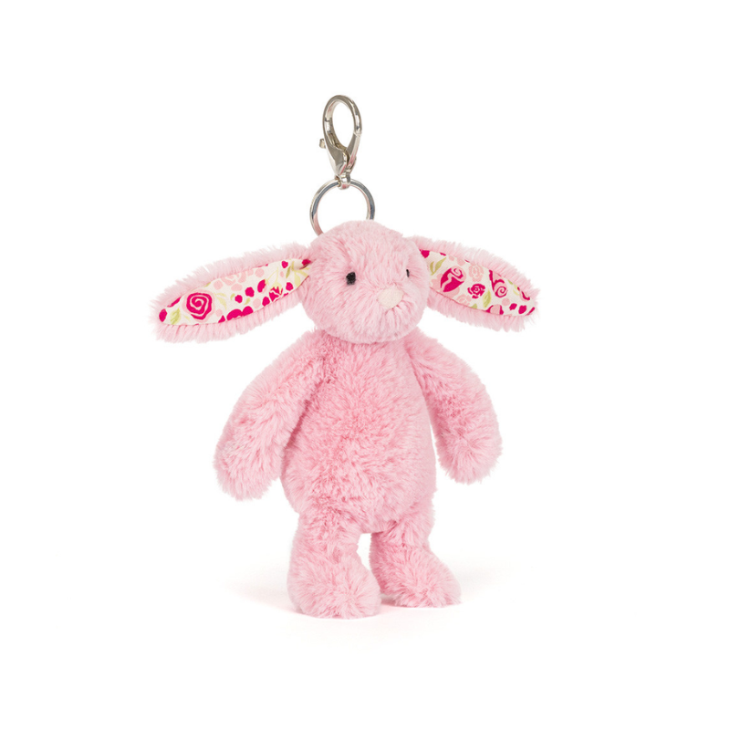 Jellycat Blushkin Blossom Bunny Bag Charm - Boutique Marie Dumas