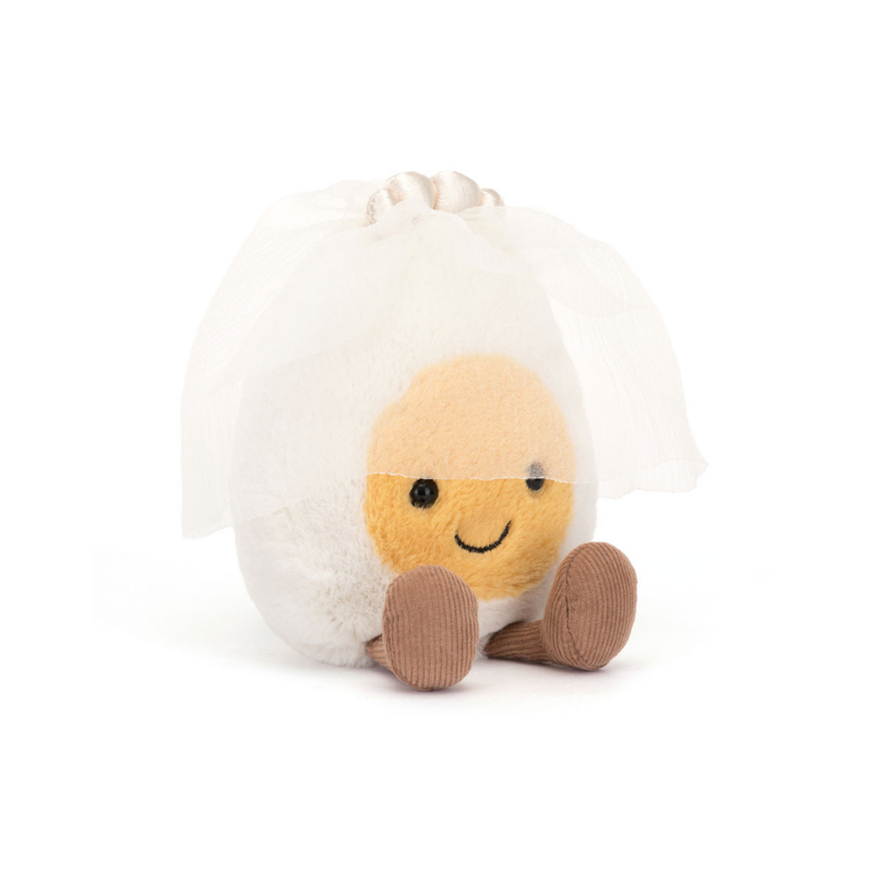 Jellycat Amuseables Boiled Egg Bride - Boutique Marie Dumas