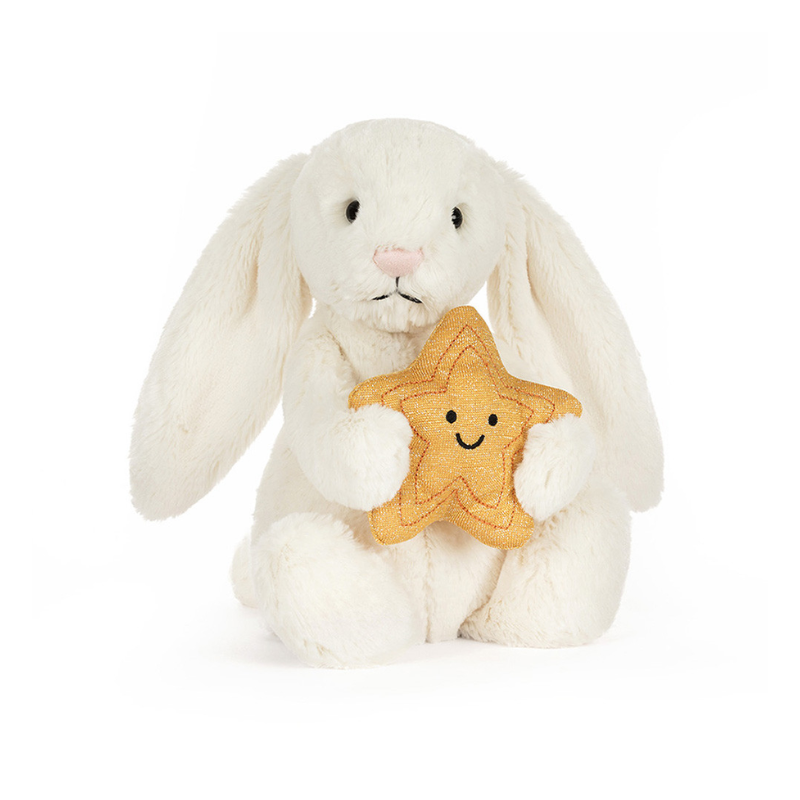 Jellycat Cream Bunny with Star