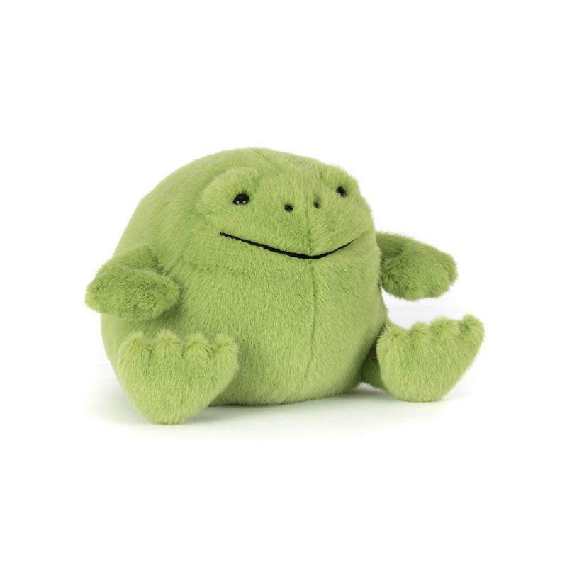 Jellycat Ricky Rain Frog Smiling