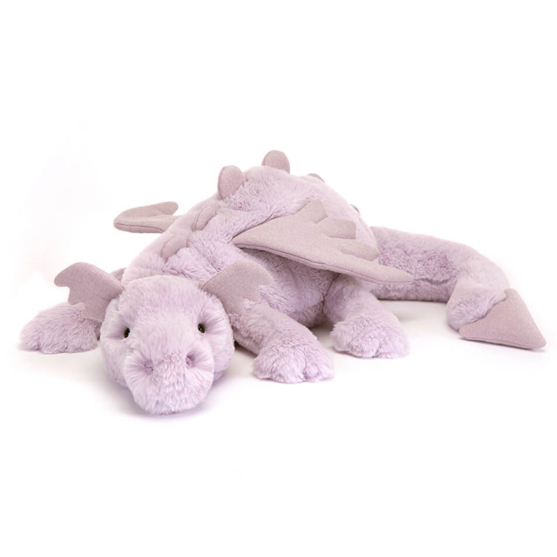 Jellycat Huge Lavender Dragon - Preorder