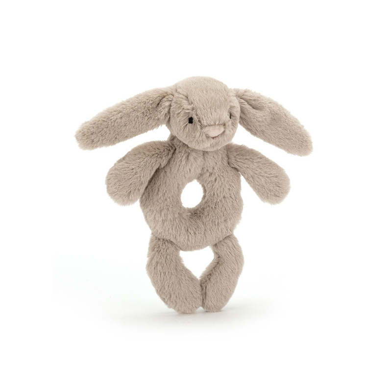 Jellycat Bashful Bunny Ring Rattle