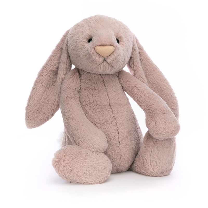 Jellycat Huge Bashful Luxe Bunny Rosa