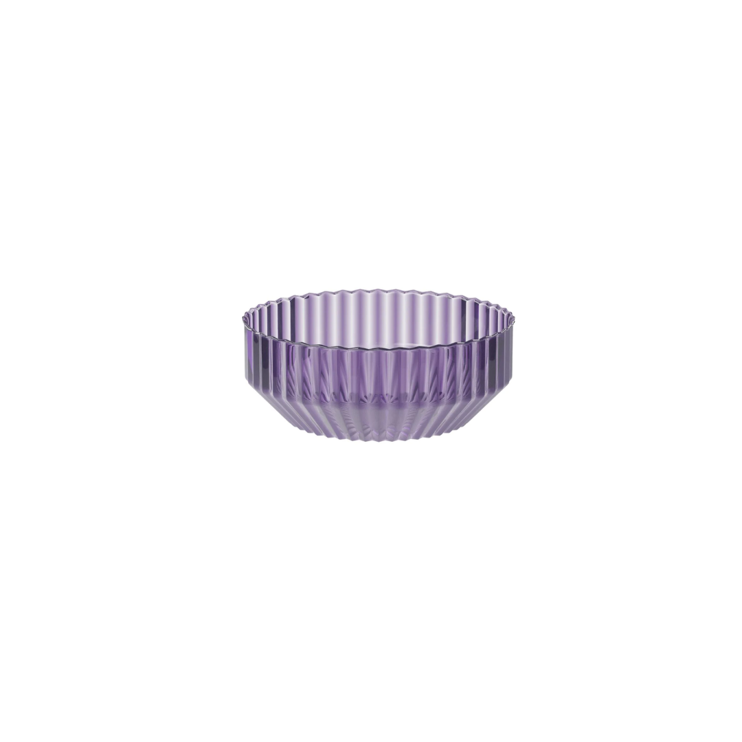 Set of 10 Amethyst Bowls