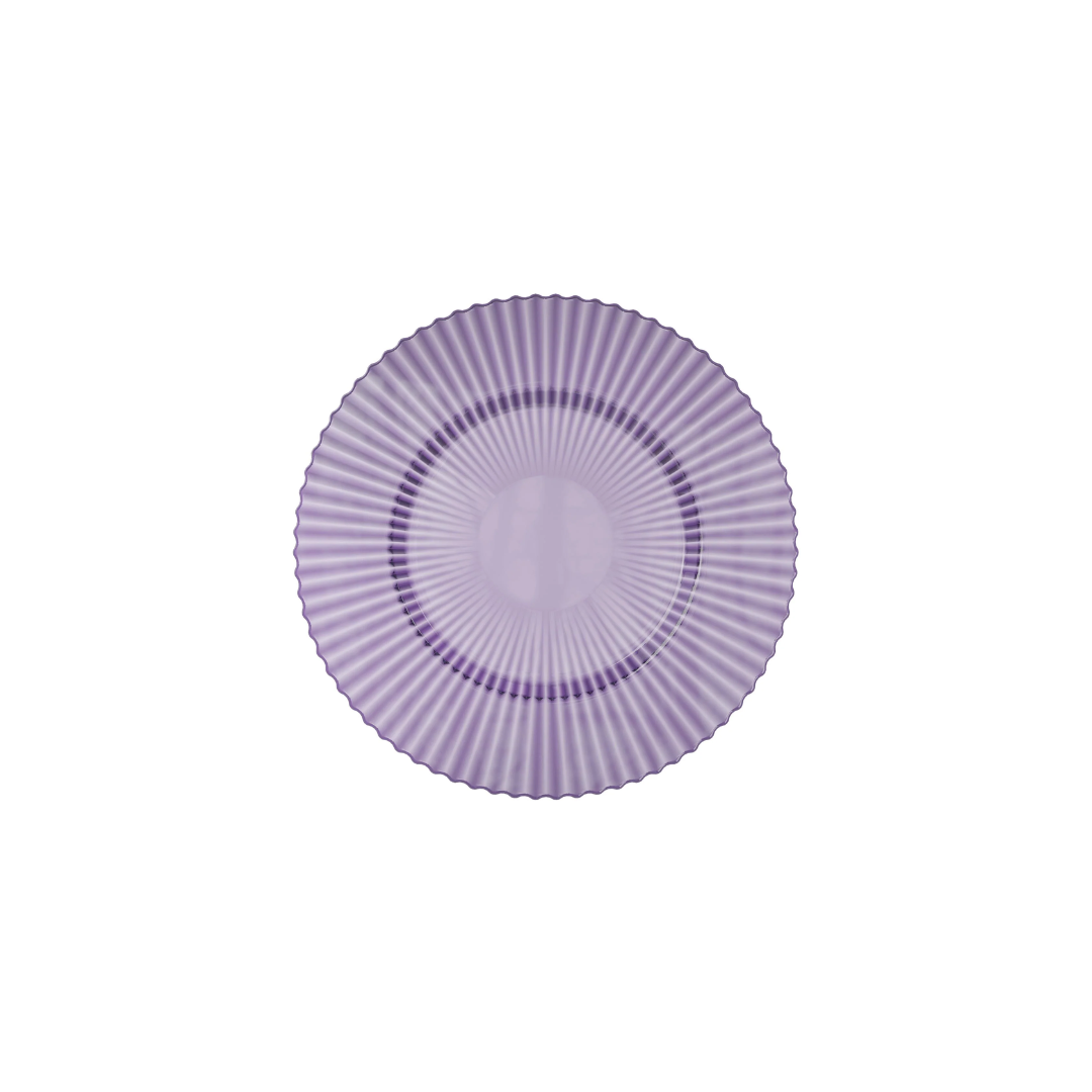 Set of 10 Amethyst Salad Plates