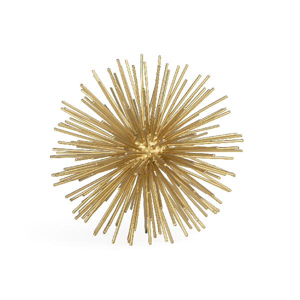 Gold Spike Decor Sphere
