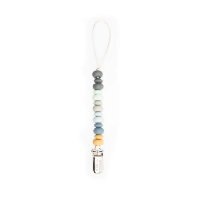 Soft Multicolor Pacifier Clip