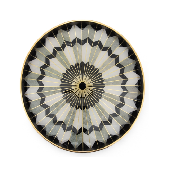 Small Round Mosaic Tray