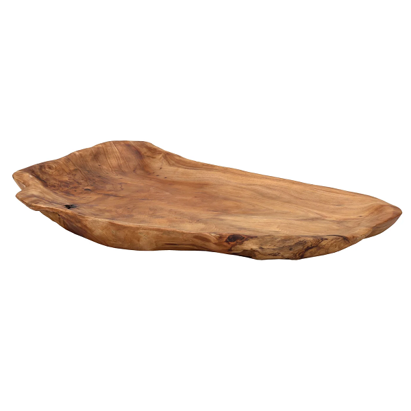 Costa Carved Wood Platter