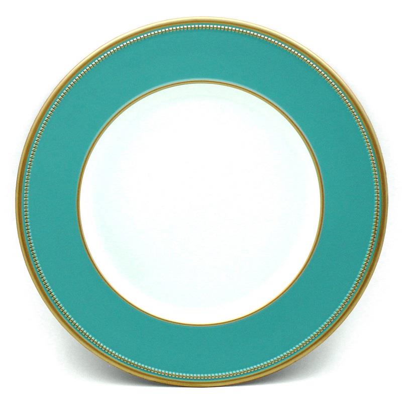 Set of 2 Calla Teal Charger Plates