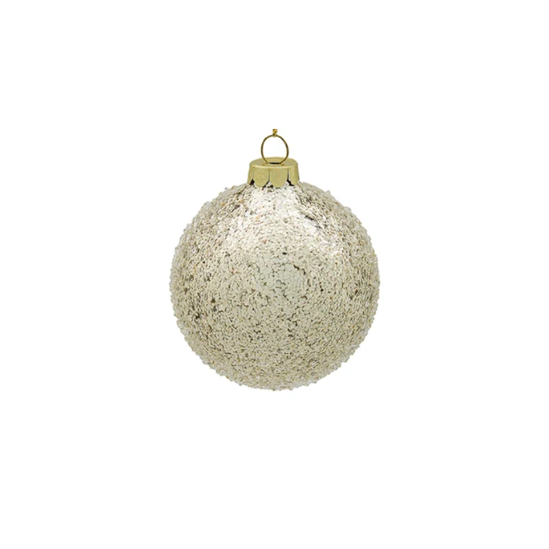 Petite décoration Champagne givrée
