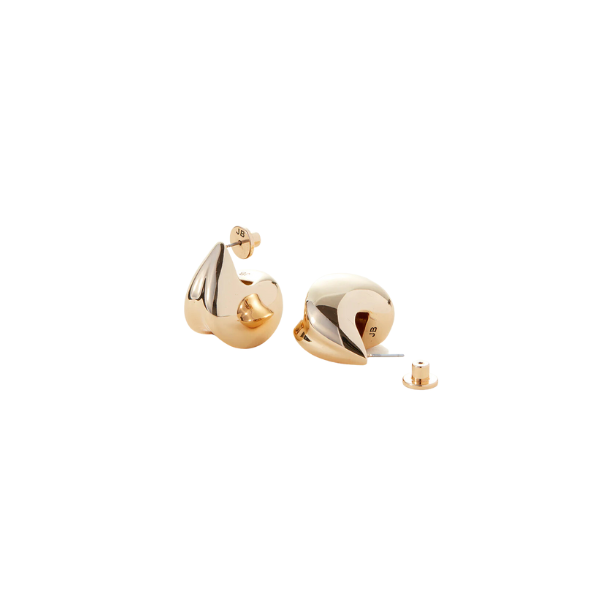 Jenny Bird Nouveaux Puff Gold Earrings