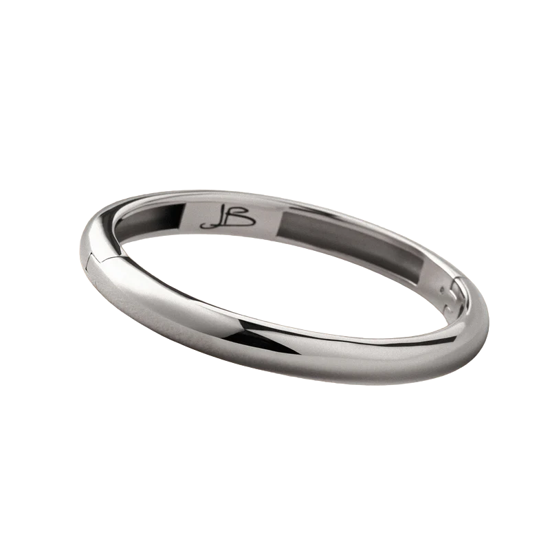 Jenny Bird Gia Large Silver Bangle