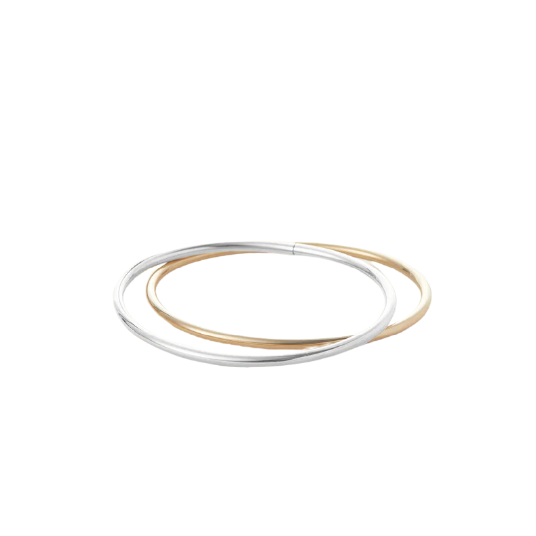 Jenny Bird Dane Two Tone Set of Two Bangles