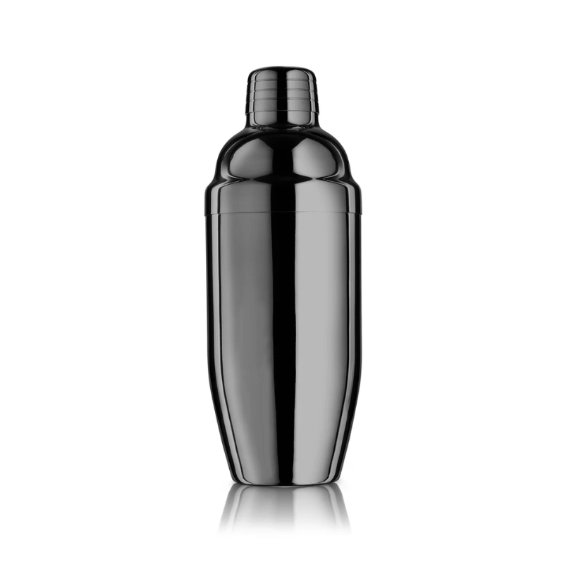 Black Chrome Cocktail Shaker