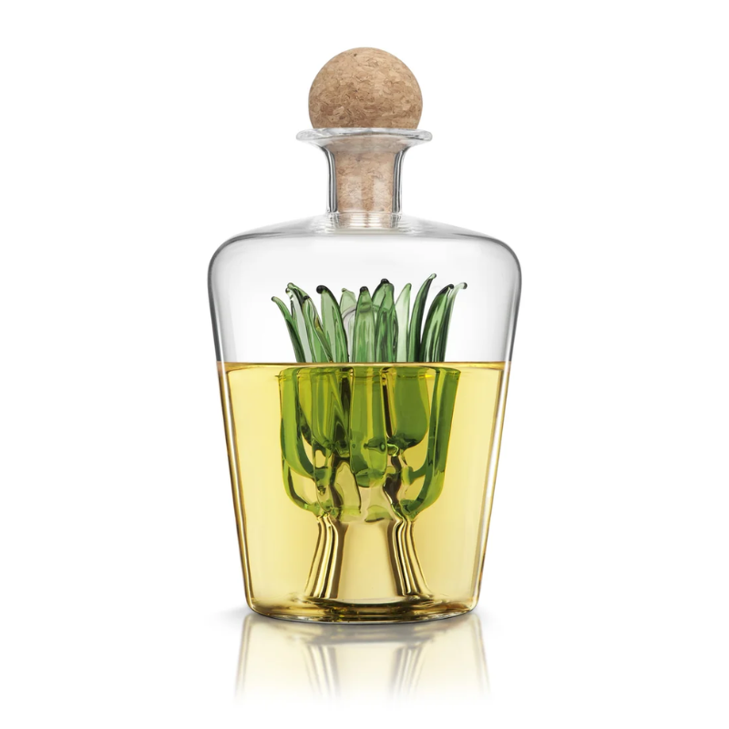 Tequila Decanter with Cork Stopper