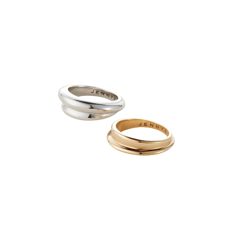 Jenny Bird Lennon Ring Set