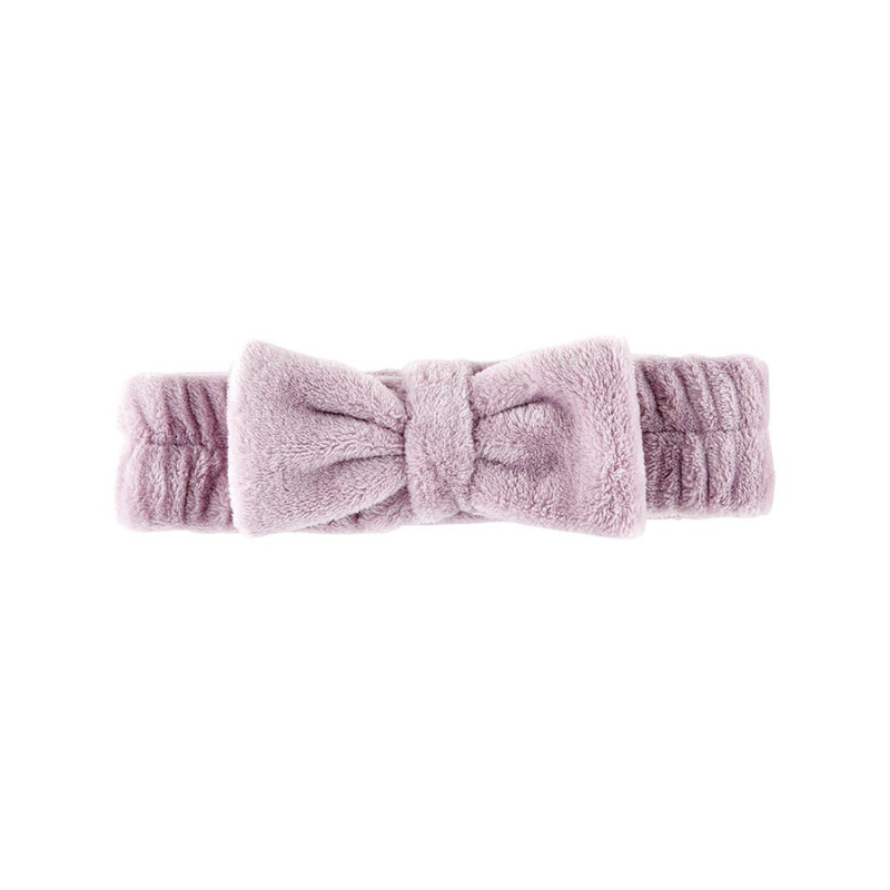 Lilac Plush Spa bow