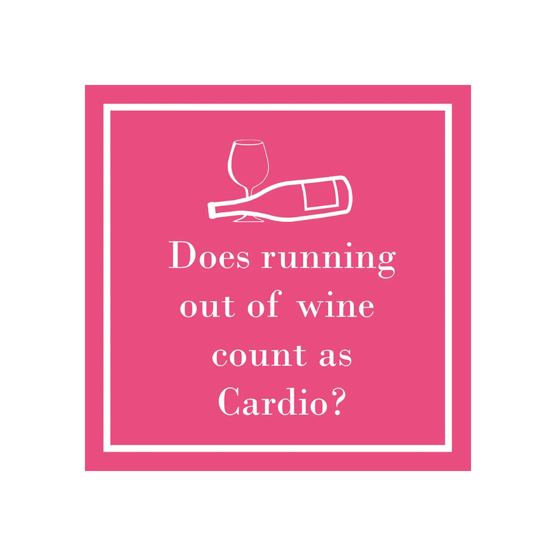 Cardio Cocktail Napkins