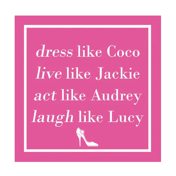Dress Like Coco Cocktail Napkins