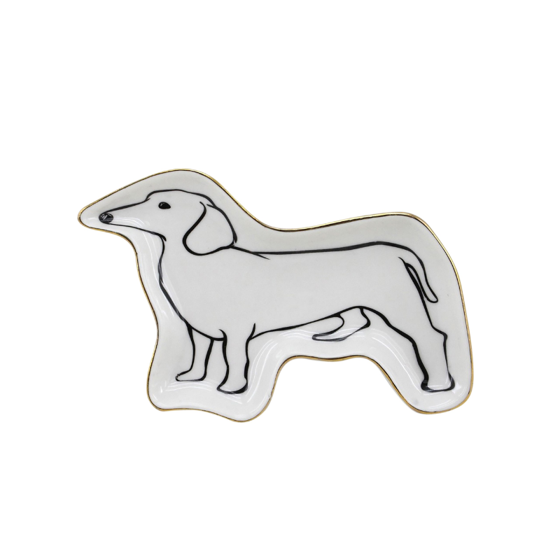 Wiener Dog Trinket Tray