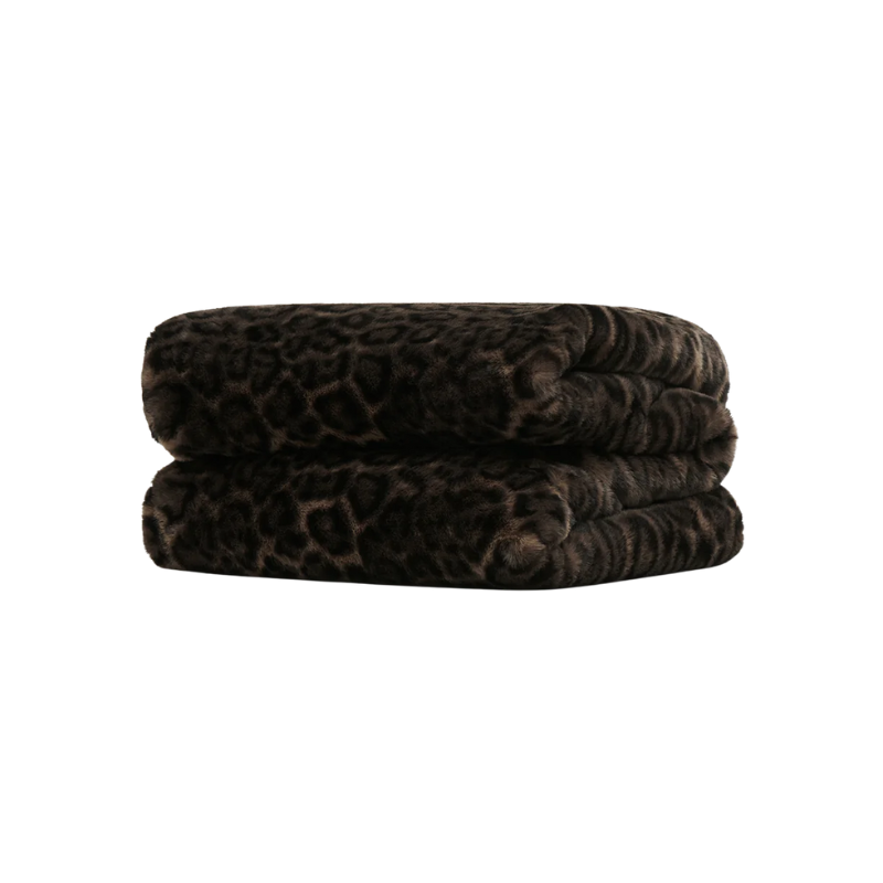 Leopard Faux Fur Special Edition Throw