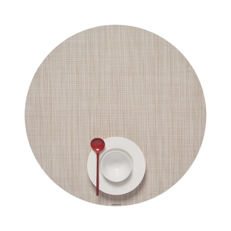 Basketweave Round Placemats