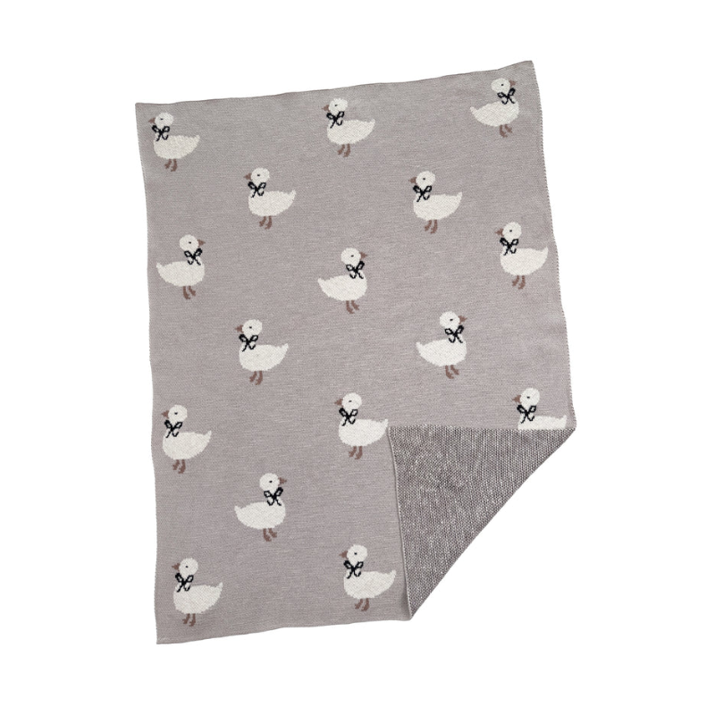 Ducks Cotton Baby Blanket